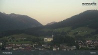 Archiv Foto Webcam Panorama Ruhpolding: Ort und Berge 04:00