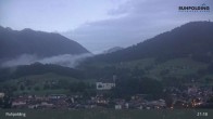 Archiv Foto Webcam Panorama Ruhpolding: Ort und Berge 02:00