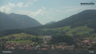 Archiv Foto Webcam Panorama Ruhpolding: Ort und Berge 12:00