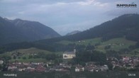 Archiv Foto Webcam Panorama Ruhpolding: Ort und Berge 04:00