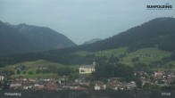 Archiv Foto Webcam Panorama Ruhpolding: Ort und Berge 07:00