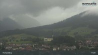 Archiv Foto Webcam Panorama Ruhpolding: Ort und Berge 16:00
