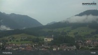 Archiv Foto Webcam Panorama Ruhpolding: Ort und Berge 18:00