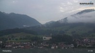 Archiv Foto Webcam Panorama Ruhpolding: Ort und Berge 20:00
