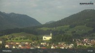 Archiv Foto Webcam Panorama Ruhpolding: Ort und Berge 07:00