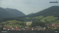 Archiv Foto Webcam Panorama Ruhpolding: Ort und Berge 10:00