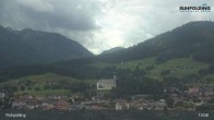 Archiv Foto Webcam Panorama Ruhpolding: Ort und Berge 12:00