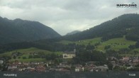 Archiv Foto Webcam Panorama Ruhpolding: Ort und Berge 14:00