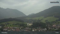 Archiv Foto Webcam Panorama Ruhpolding: Ort und Berge 18:00