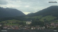 Archiv Foto Webcam Panorama Ruhpolding: Ort und Berge 14:00