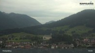 Archiv Foto Webcam Panorama Ruhpolding: Ort und Berge 18:00