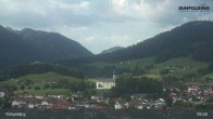 Archiv Foto Webcam Panorama Ruhpolding: Ort und Berge 08:00