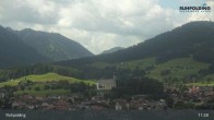 Archiv Foto Webcam Panorama Ruhpolding: Ort und Berge 10:00