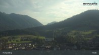 Archiv Foto Webcam Panorama Ruhpolding: Ort und Berge 18:00