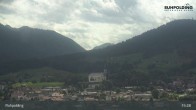 Archiv Foto Webcam Panorama Ruhpolding: Ort und Berge 14:00