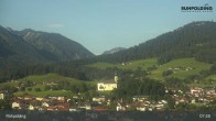 Archiv Foto Webcam Panorama Ruhpolding: Ort und Berge 06:00