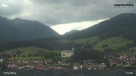 Archiv Foto Webcam Panorama Ruhpolding: Ort und Berge 14:00