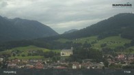 Archiv Foto Webcam Panorama Ruhpolding: Ort und Berge 16:00