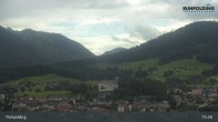 Archiv Foto Webcam Panorama Ruhpolding: Ort und Berge 14:00