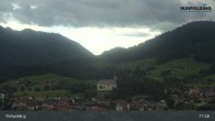 Archiv Foto Webcam Panorama Ruhpolding: Ort und Berge 16:00