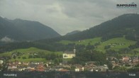 Archiv Foto Webcam Panorama Ruhpolding: Ort und Berge 18:00