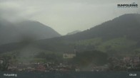 Archiv Foto Webcam Panorama Ruhpolding: Ort und Berge 08:00