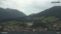 Archiv Foto Webcam Panorama Ruhpolding: Ort und Berge 12:00