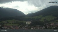 Archiv Foto Webcam Panorama Ruhpolding: Ort und Berge 14:00