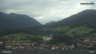 Archiv Foto Webcam Panorama Ruhpolding: Ort und Berge 16:00