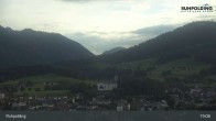 Archiv Foto Webcam Panorama Ruhpolding: Ort und Berge 18:00