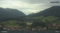 Archiv Foto Webcam Panorama Ruhpolding: Ort und Berge 06:00