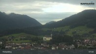 Archiv Foto Webcam Panorama Ruhpolding: Ort und Berge 07:00