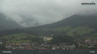 Archiv Foto Webcam Panorama Ruhpolding: Ort und Berge 12:00