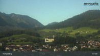 Archiv Foto Webcam Panorama Ruhpolding: Ort und Berge 06:00