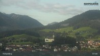 Archiv Foto Webcam Panorama Ruhpolding: Ort und Berge 07:00