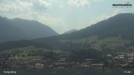 Archiv Foto Webcam Panorama Ruhpolding: Ort und Berge 14:00