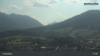 Archiv Foto Webcam Panorama Ruhpolding: Ort und Berge 16:00