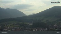 Archiv Foto Webcam Panorama Ruhpolding: Ort und Berge 18:00