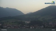 Archiv Foto Webcam Panorama Ruhpolding: Ort und Berge 02:00