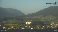 Archiv Foto Webcam Panorama Ruhpolding: Ort und Berge 06:00