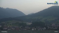 Archiv Foto Webcam Panorama Ruhpolding: Ort und Berge 02:00