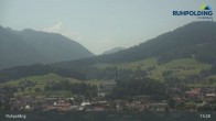 Archiv Foto Webcam Panorama Ruhpolding: Ort und Berge 12:00