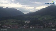 Archiv Foto Webcam Panorama Ruhpolding: Ort und Berge 02:00