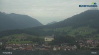 Archiv Foto Webcam Panorama Ruhpolding: Ort und Berge 06:00