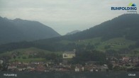 Archiv Foto Webcam Panorama Ruhpolding: Ort und Berge 07:00