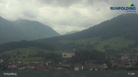Archiv Foto Webcam Panorama Ruhpolding: Ort und Berge 08:00