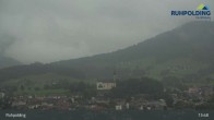 Archiv Foto Webcam Panorama Ruhpolding: Ort und Berge 10:00