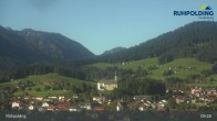 Archived image Ruhpolding - Video Webcam Village and Mountains 08:00