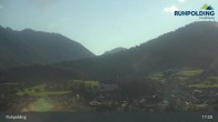 Archived image Ruhpolding - Video Webcam Village and Mountains 16:00