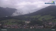 Archiv Foto Webcam Panorama Ruhpolding: Ort und Berge 06:00